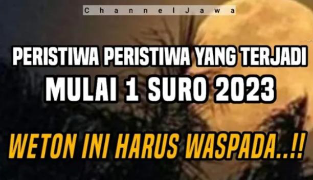 Gawat, 1 Suro Tahun 2023 Diprediksi Akan Ada Pemberontakan di Bumi Nusantara, Murka Pribumi Membara?