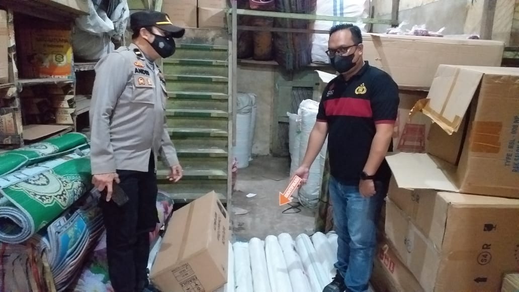 Gudang Penyimpanan Barang Material Dibobol Pencuri, Antony Lapor Polisi