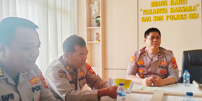 Polres OKI Imbau Manfaatkan Peluang Masuk Polri Bakomsus