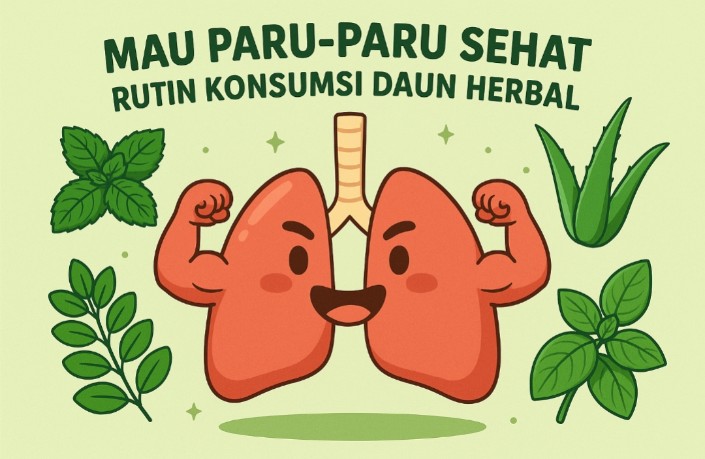 Smokers Wajib Tahu! Ini Dia 5 Deretan Daun Herbal yang Bermanfaat untuk Menjaga Kesehatan Paru-Paru