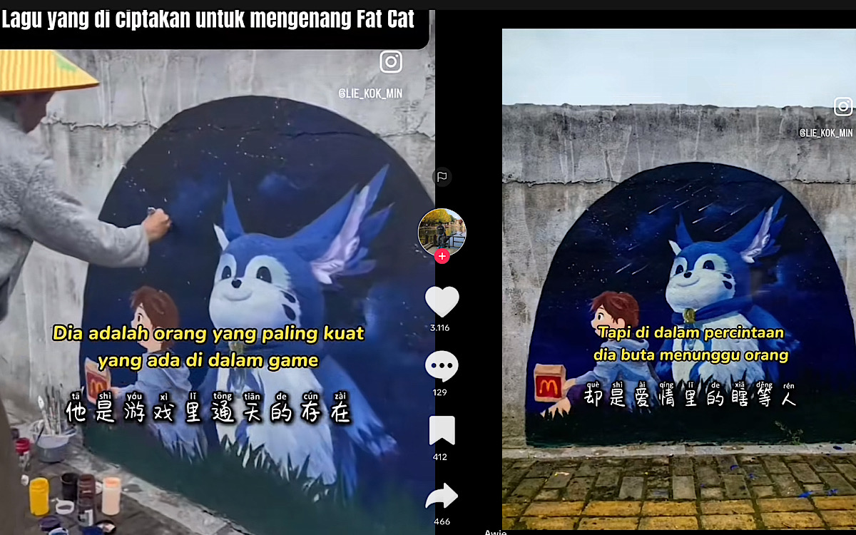 Lagu Mengenang Fat Cat Akhirnya Rilis, Pang Mou Orang Terkuat Di Dunia Game Tapi Lemah di Dunia Percintaan 