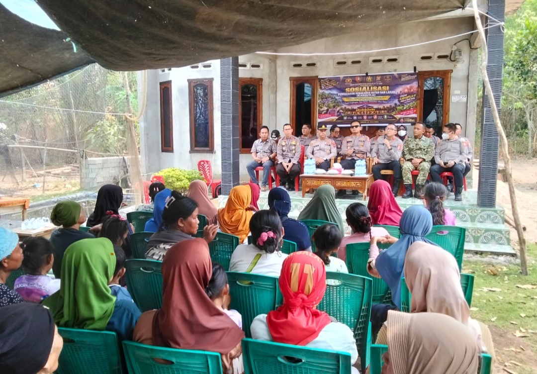 Serdik Sespimmen dan Polres OKI Bedah Akar Karhutla di OKI
