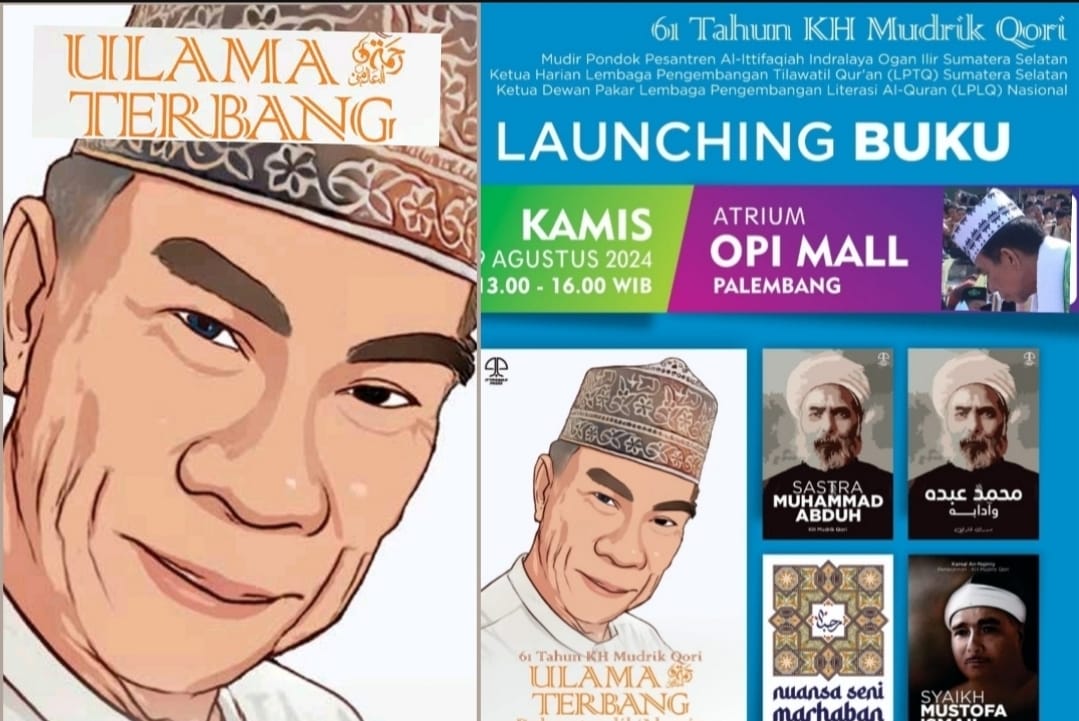 Besok, Peluncuran 'Buku Ulama Terbang' di Milad ke-61 KH Mudrik Qori: Perjalanan Pengasuh Ponpes Ittifaqiah 