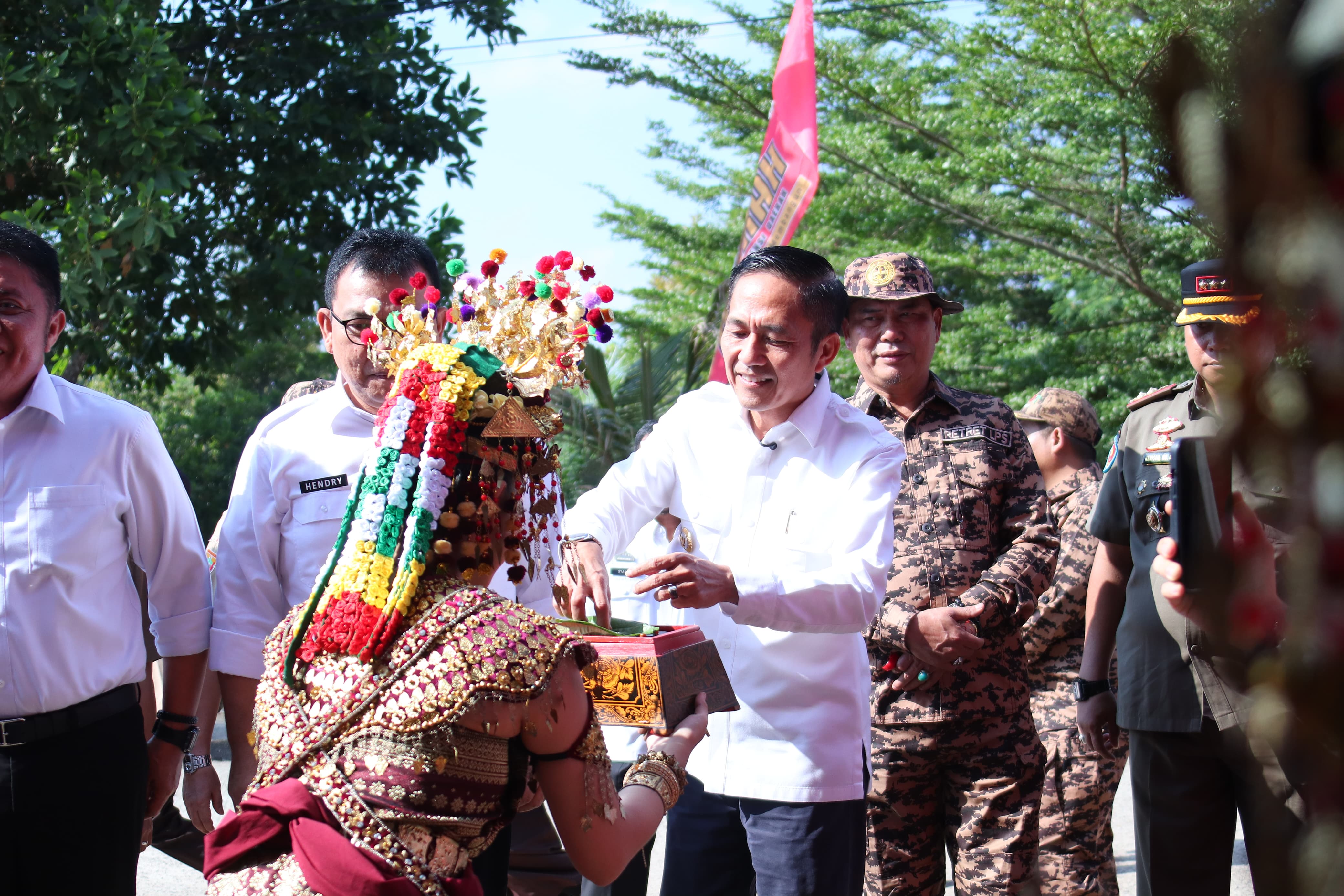 Ratu Dewa Hadiri Peluncuran Program Pembinaan Karekter Remaja 'Retret Laskar Pandu Satria'