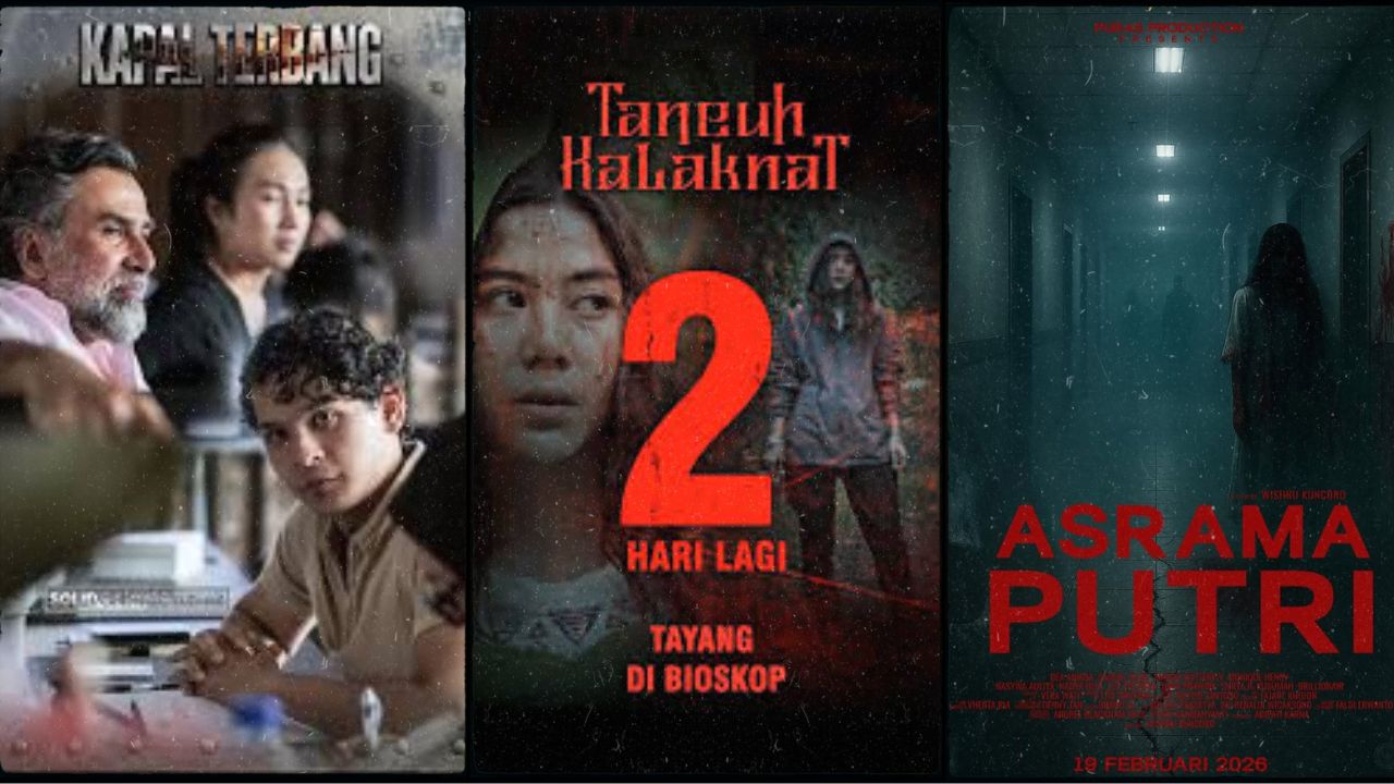 Daftar Film Bioskop Terbaru yang Rilis Kamis 19 Februari 2026: Ada Horor Lokal dan Action Viral