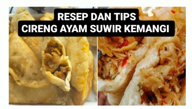 Resep dan Tips Bikin Cireng Isi Ayam Suwir Kemangi Pedas, Lezat dan Gurih dalam Satu Gigitan