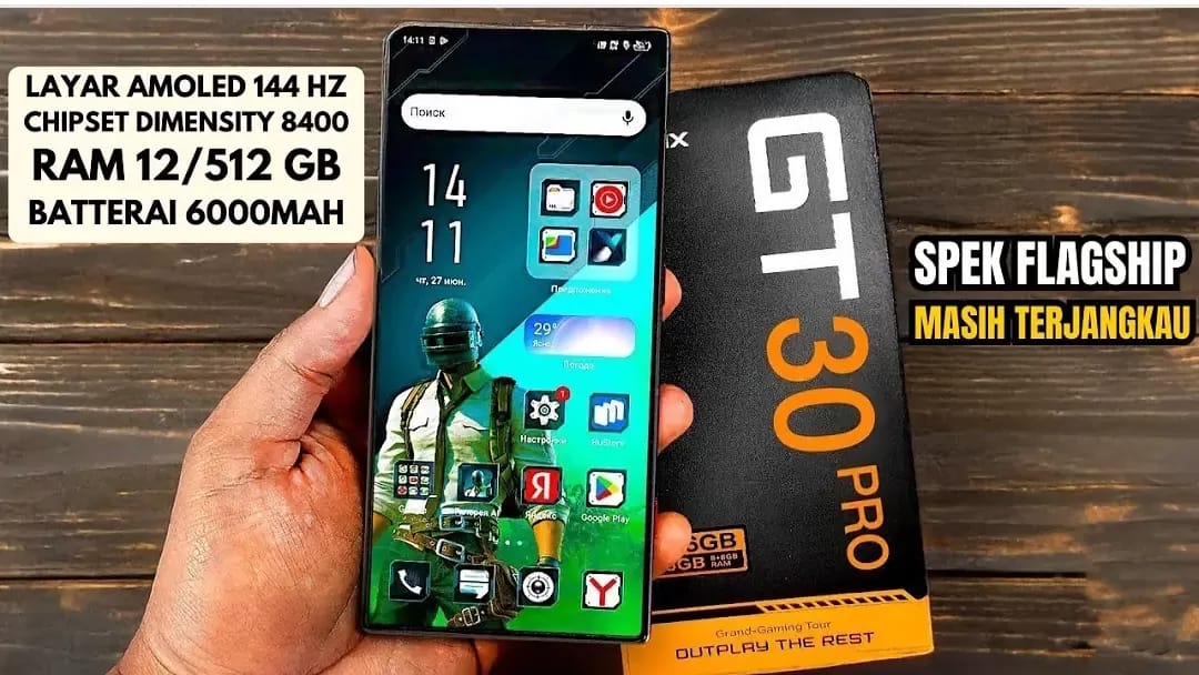 Harga Infinix GT 30 Pro Goyang, Terendah Bisa Ditemukan Rp 3.799.000!