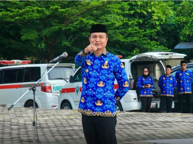 Apel Gabungan Penuh Haru dan Pesan Untuk Masa Depan OKU, Ini Pesan  Pj. Bupati OKU Iqbal Alisyahbana