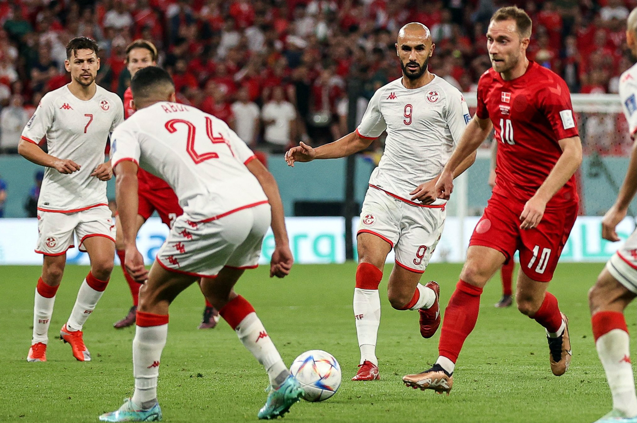 Denmark KontraTunisia di Piala Dunia 2022 Berakhir dengan Skor Kacamata