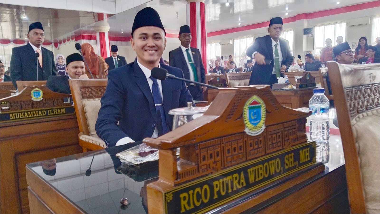 Resmi Jabat Anggota DPRD Ogan Ilir Periode 2024-2029, Rico Putra Wibowo Siap Emban Amanat Masyarakat