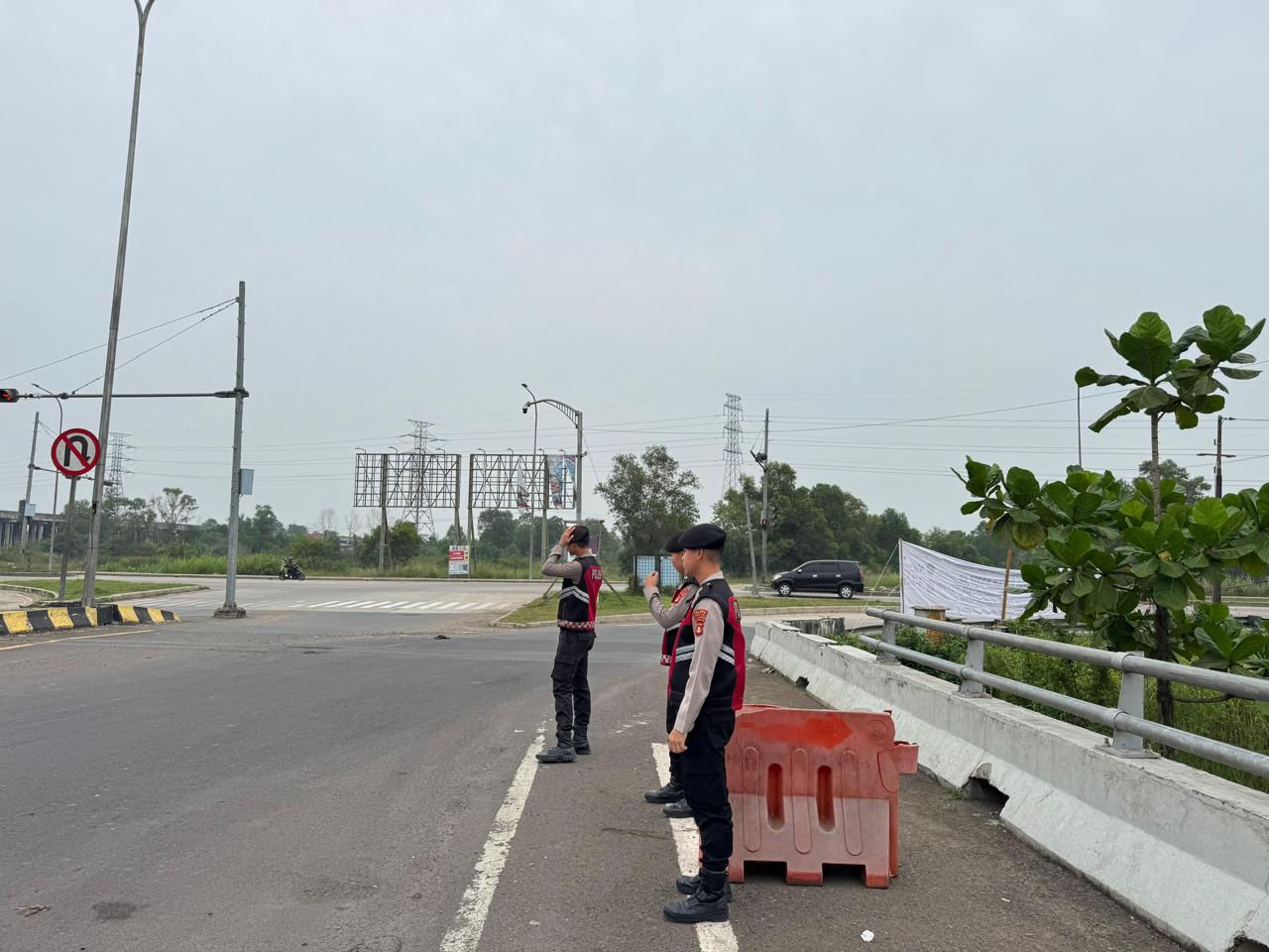 Patroli Perintis Presisi Sat Samapta Polres Ogan Ilir Cegah Gangguan Kamtibmas di Jalan Raya