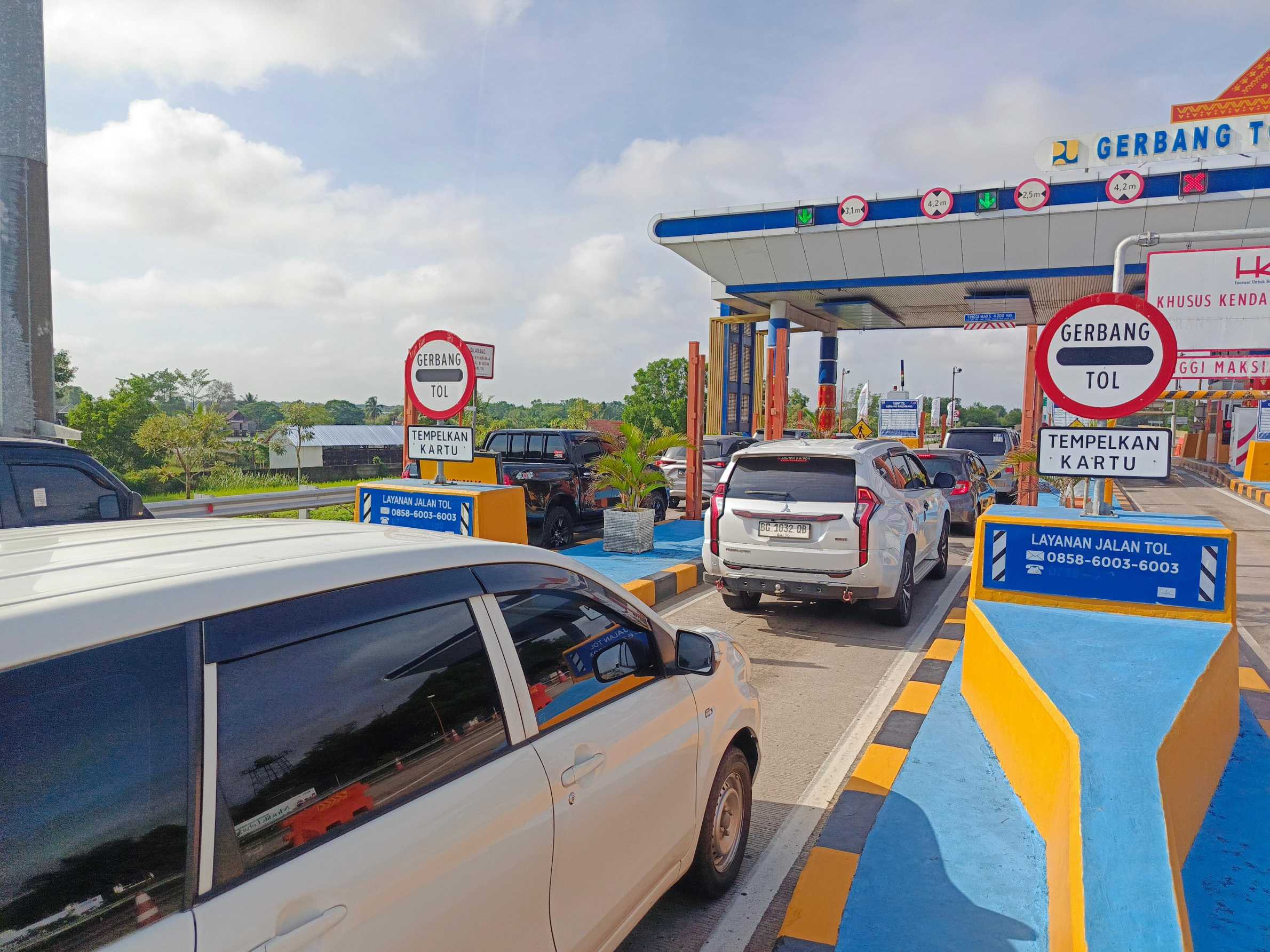 138.029 Kendaraan Melintasi Tol Trans Sumatera di Hari Keempat Arus Mudik Lebaran 2026