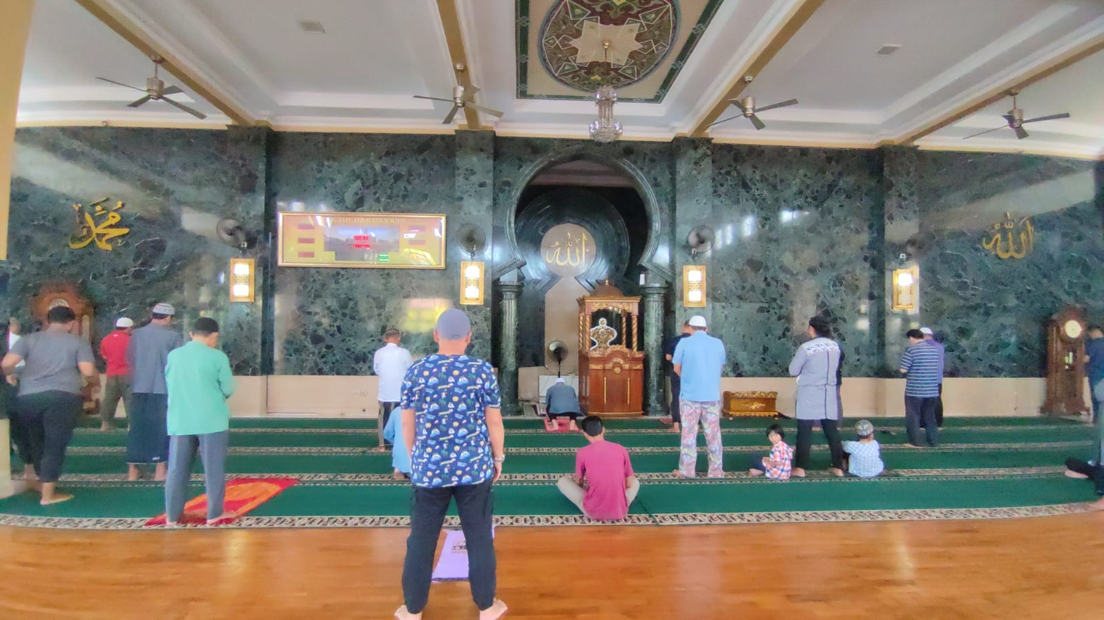  Shalat Terawih di Masjid Darussa'id Dipimpin Dua Imam Tetap, Tersedia Menu Buka Bersama Selama Ramadhan