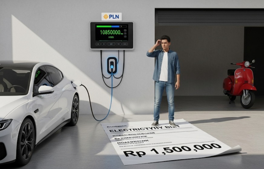 Mobil Listrik Bisa Cas di Rumah? Jangan Sampai Salah Hitung!