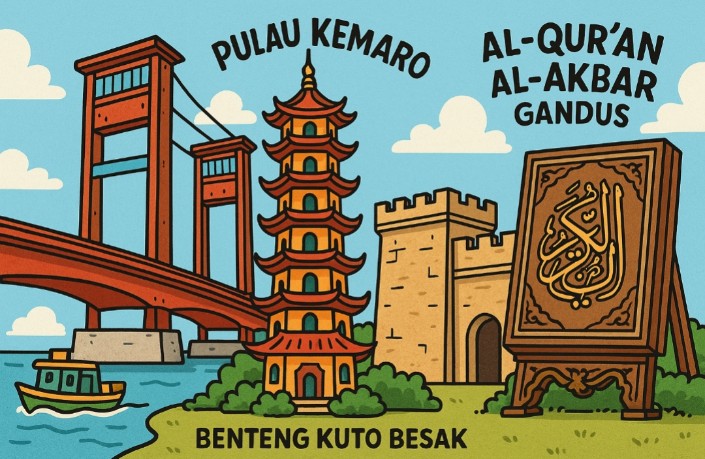 Long Weekend Kok di Rumah Aja? Ini nih 5 Destinasi Wisata Low Budget namun Seru di Kota Palembang