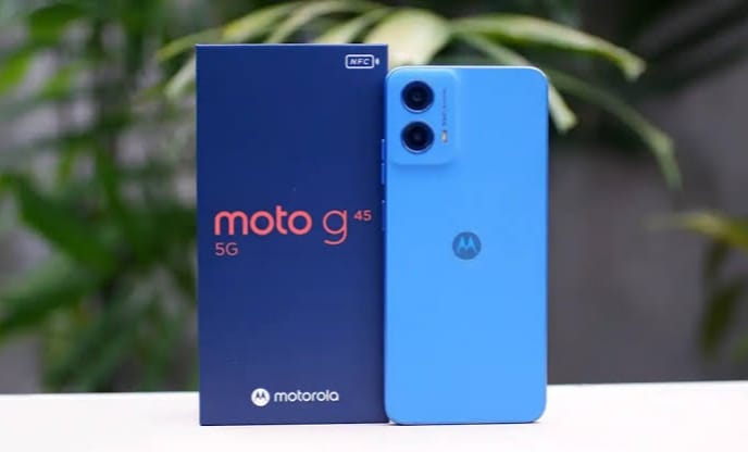 Smartphone Terbaru Motorola Moto G45 5G Disupport Teknologi Hi-Res Audio, Berikut Spesifikasinya!