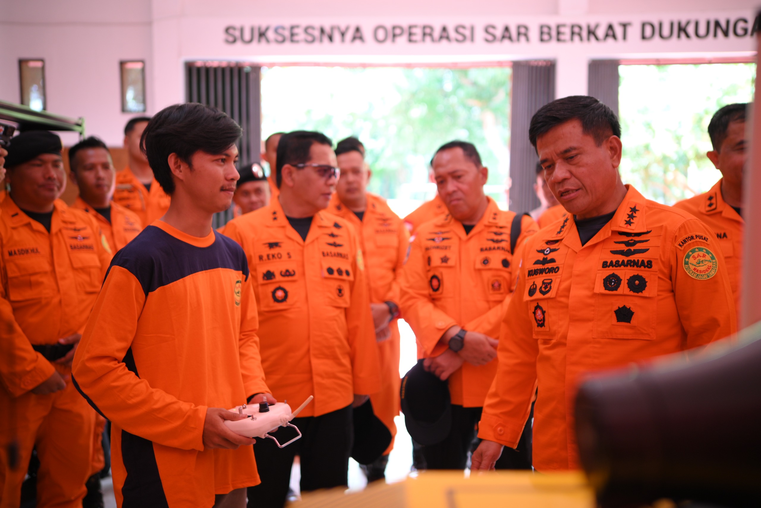 Sambangi Kantor Palembang, Kepala Basarnas Tekankan Point Penting saat Menjalankan Tugas SAR ke Personel