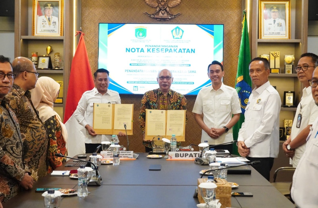 Pemkab OKI dan DJKN Sepakati Optimalisasi Aset dan Piutang Daerah