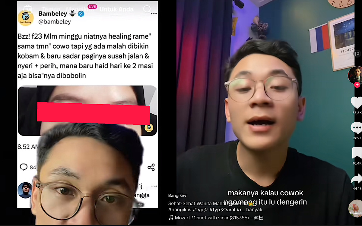 Kasus Viral di X, Cewek Healing Dibikin Kobam ‘Dibobolin’ Rame Sama Teman-teman Cowok Akibat Terlalu Friendly 