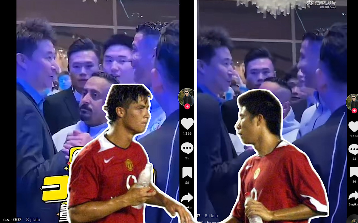 Pertemuan Mengharukan Ronaldo dan Dong Fangzhuo di China, Netizen Salfok Sudah 15 Tahun Tapi CR7 Masih Ingat 