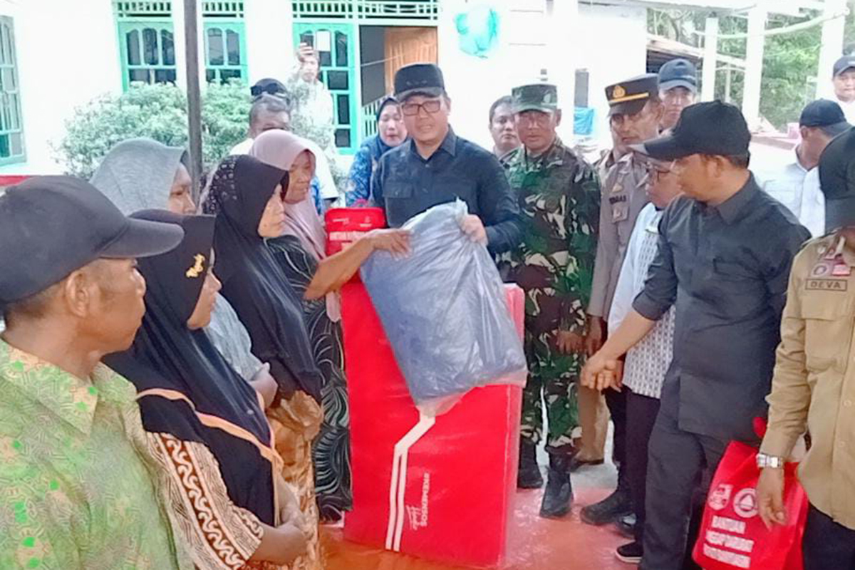 50 Korban Angin Puting Beliung di Banyuasin Terima Bantuan, Pemerintah Siapkan Sistem Peringatan Dini Bencana