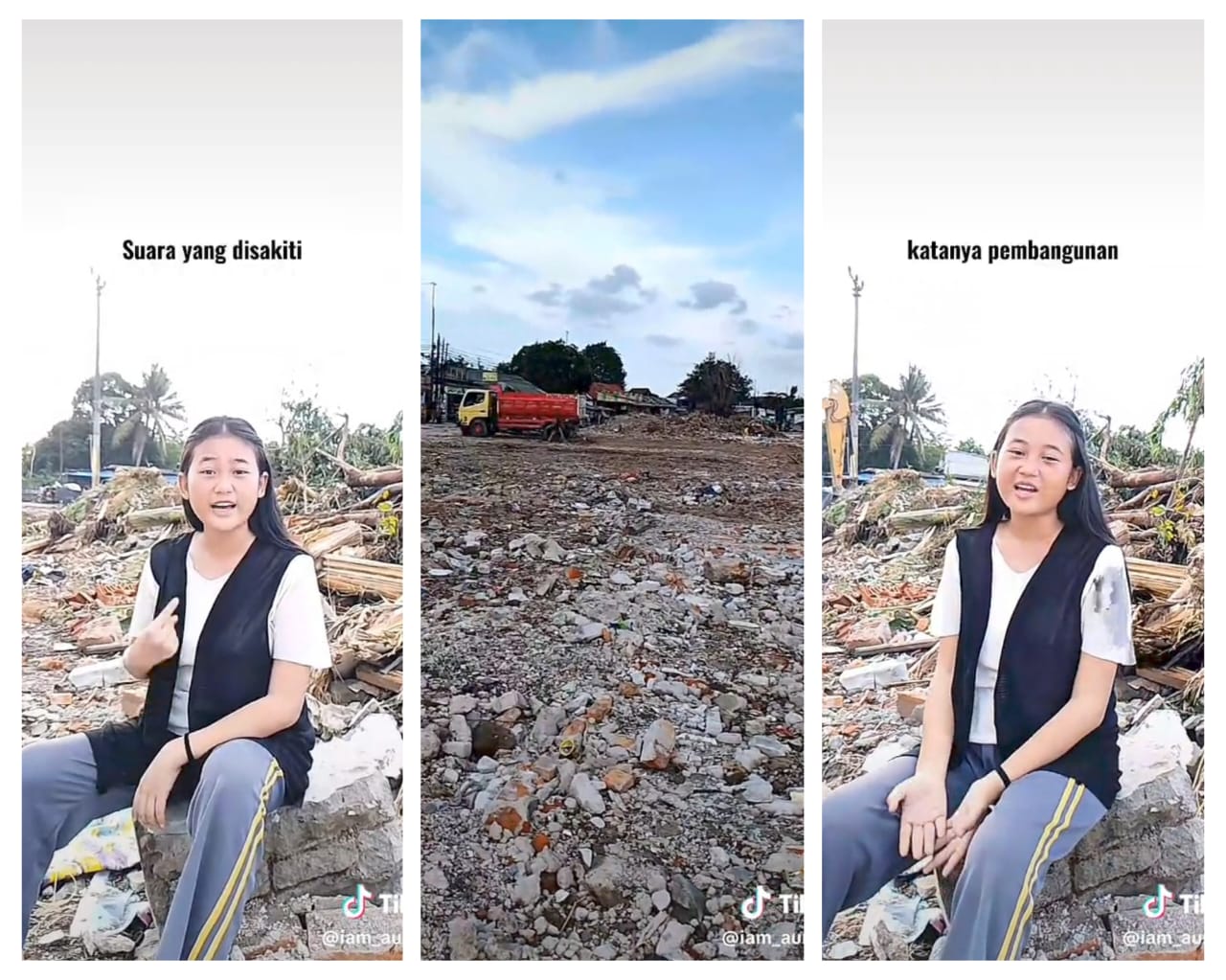Protes Remaja Putri di Bekasi Usai Rumahnya Dirobohkan, Karena Rakyat Bukan Ajang Buat Pamer Kebijakan