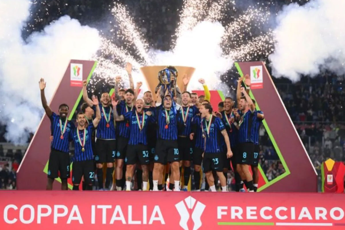 Kalahkan Lazio 2-0, Inter Milan Juara Coppa Italia 2025-2026