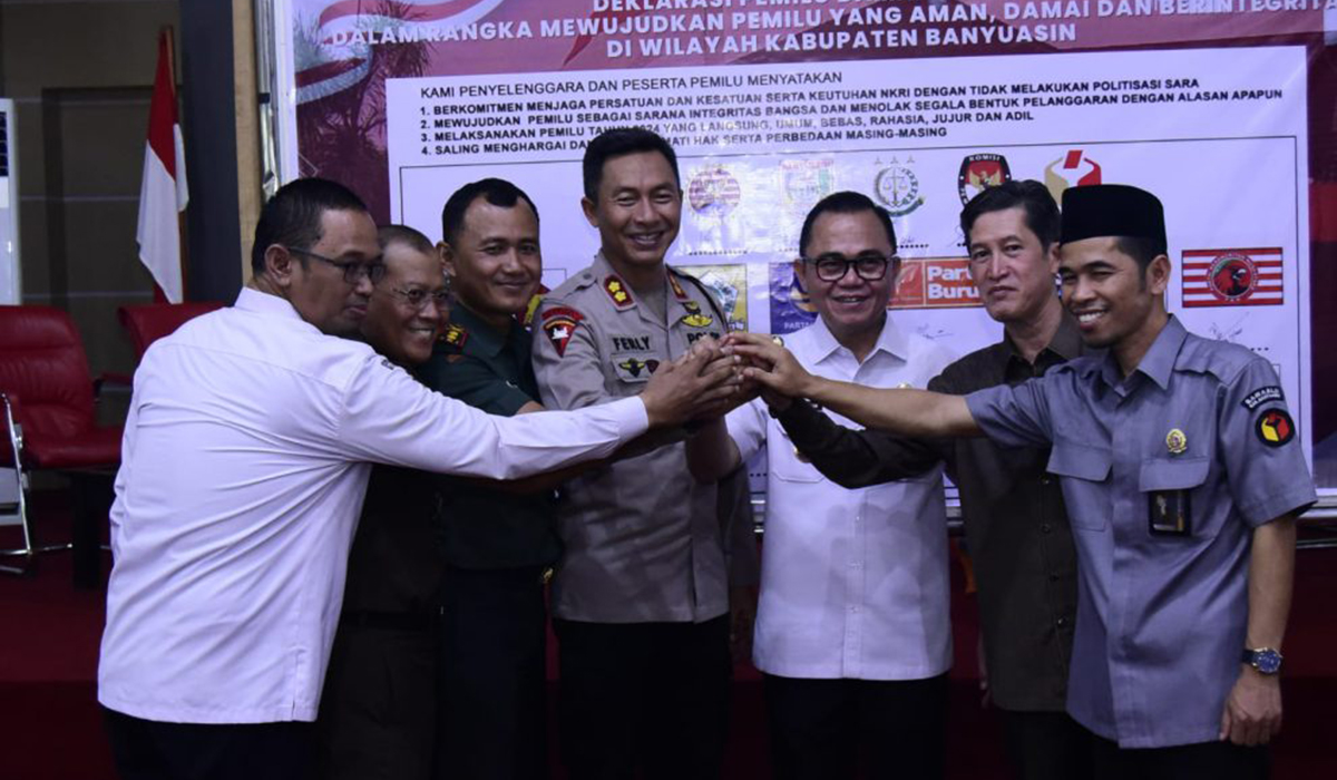 Pemilu 2024, PJ Bupati Banyuasin Himbau Jaga Persatuan dan Kesatuan 
