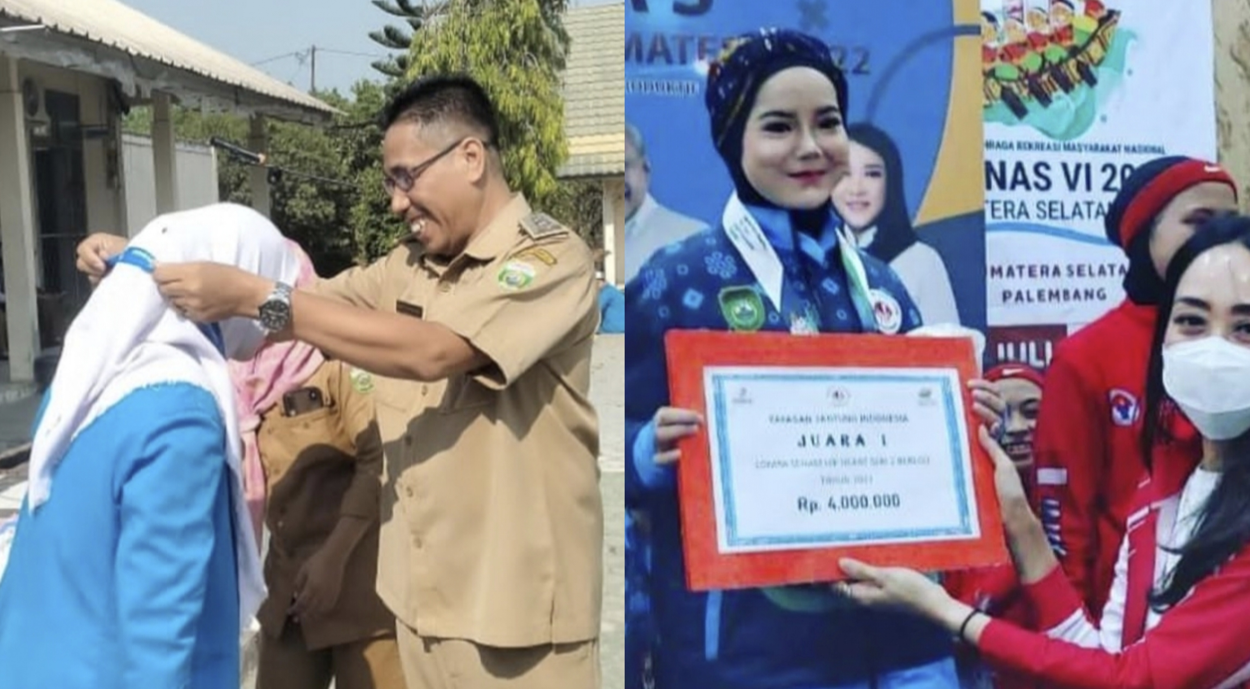 Siswi SMKN 1 Indralaya Selatan Jadi Satu-Satunya Siswi di Ogan Ilir Raih Juara Nasional Senam Hip Heart