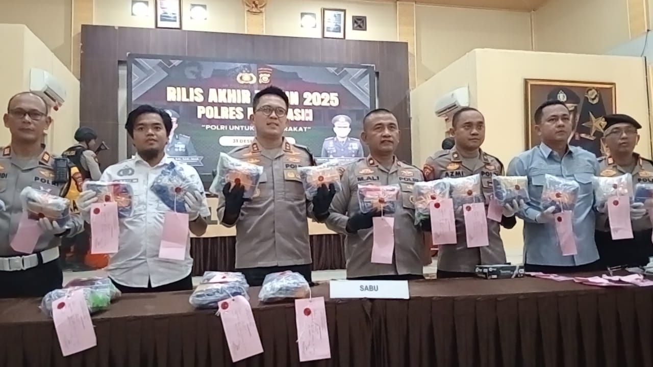 Kronologi Lengkap, Polres Banyuasin Gagalkan Peredaran Shabu  24K yang Siap Antar