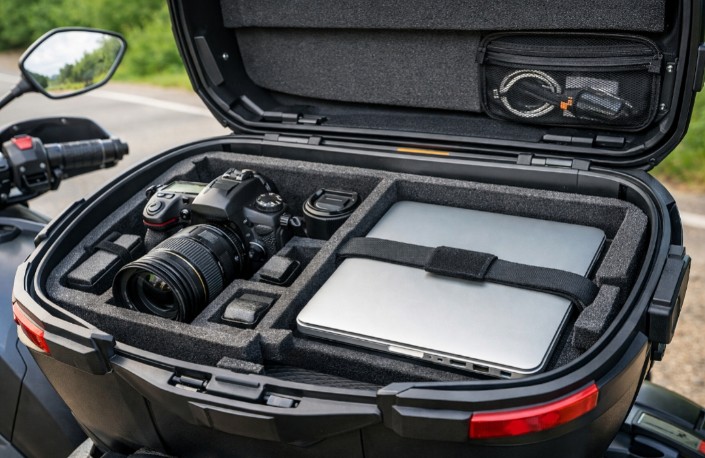 Touring Mudik Lebih Aman, Begini Inner Padding Custom Pelindung Laptop dan Kamera dari Getaran Teraman