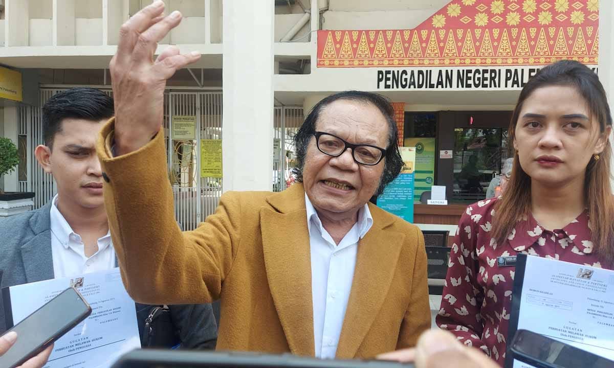 Ketua PN Palembang Digugat Alamsyah Hanafiah di ‘Rumah Sendiri’, Kasusnya? 