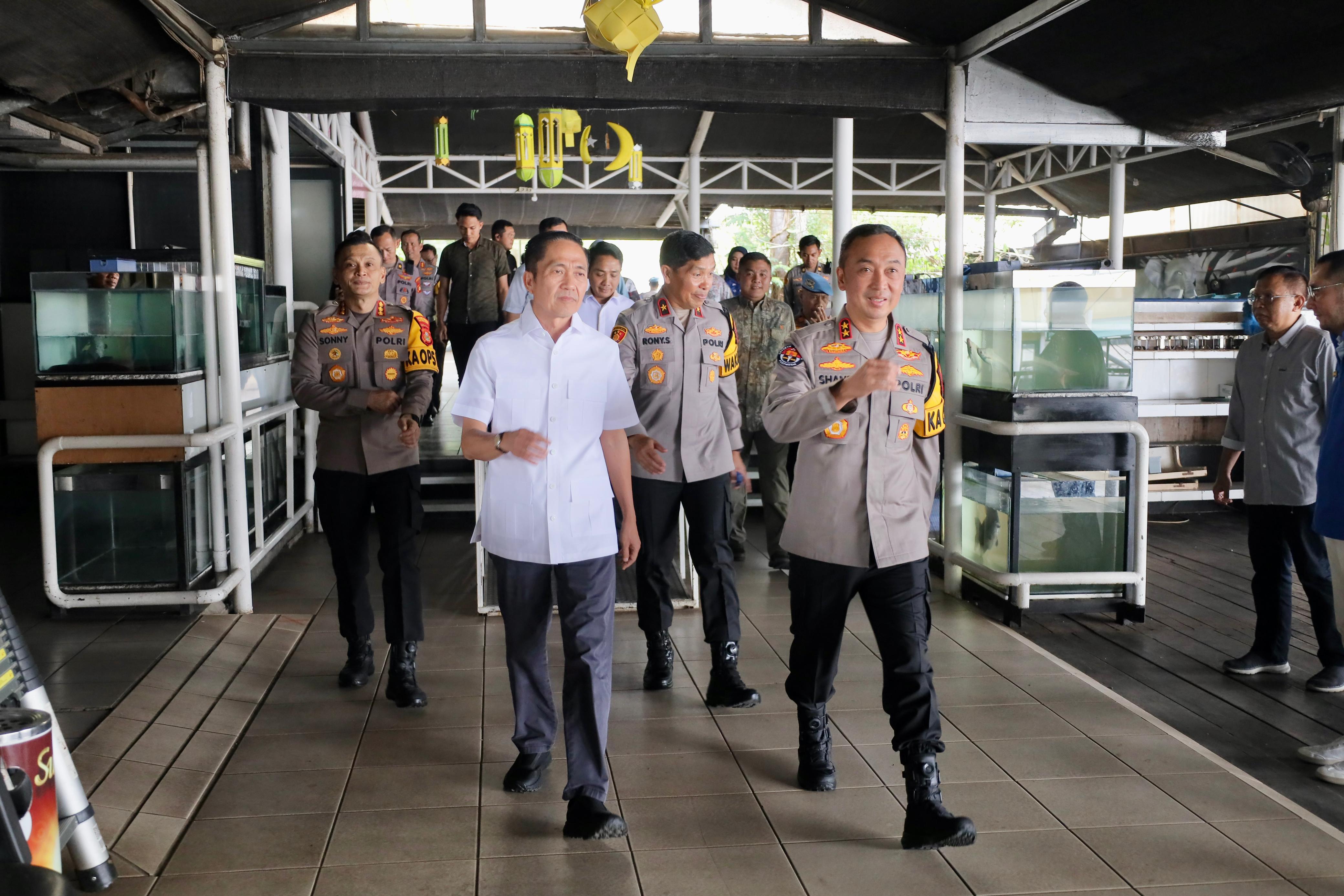 Ratu Dewa dan Sekda Palembang Ikuti Zoom Bersama Kapolri, Pantau Arus Balik Lebaran