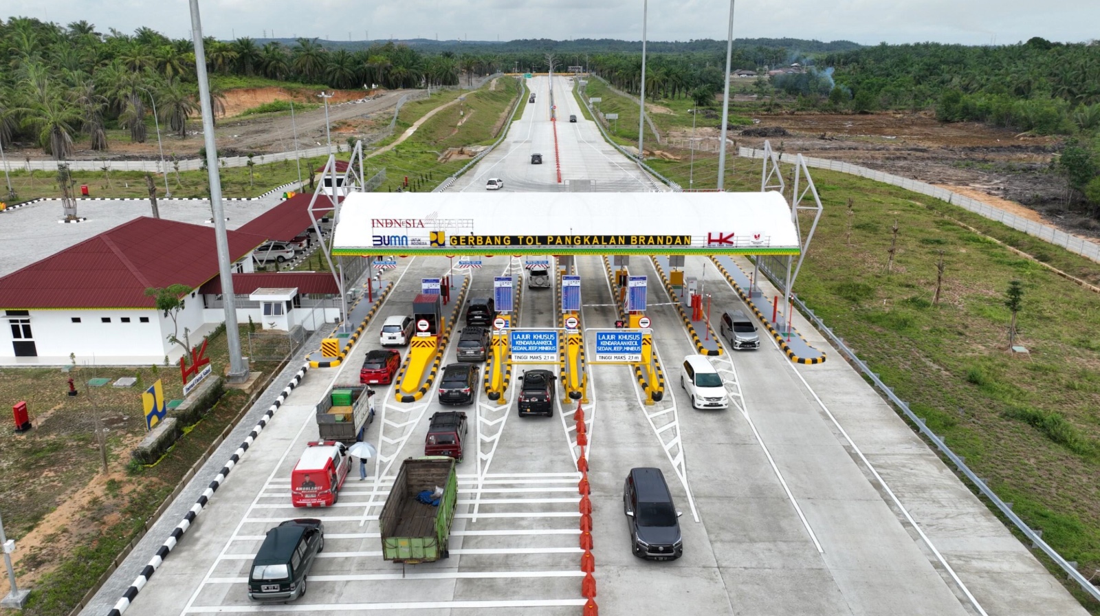 Periode Libur Nataru 2024/2025 Berakhir, Tercatat 2,2 Juta Kendaraan Melintas di Tol Trans Sumatera