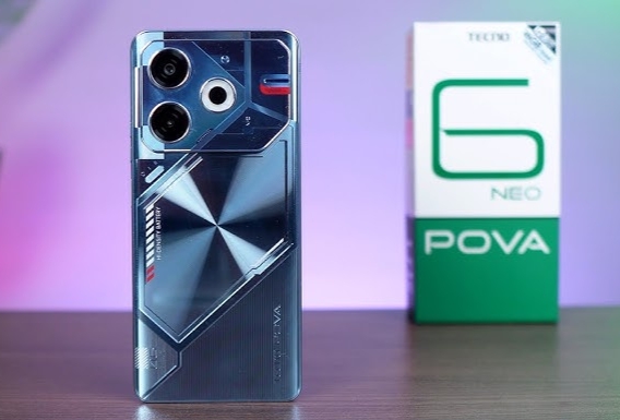 Smartphone Tecno Pova 6 Neo 5G: Mengusung Desain Minimalis dengan Layar Luas 120 Hz 