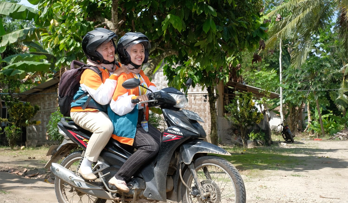 KEREN! Ratusan Ribu Perempuan di Palembang Dilayani oleh Community Officer BTPN Syariah