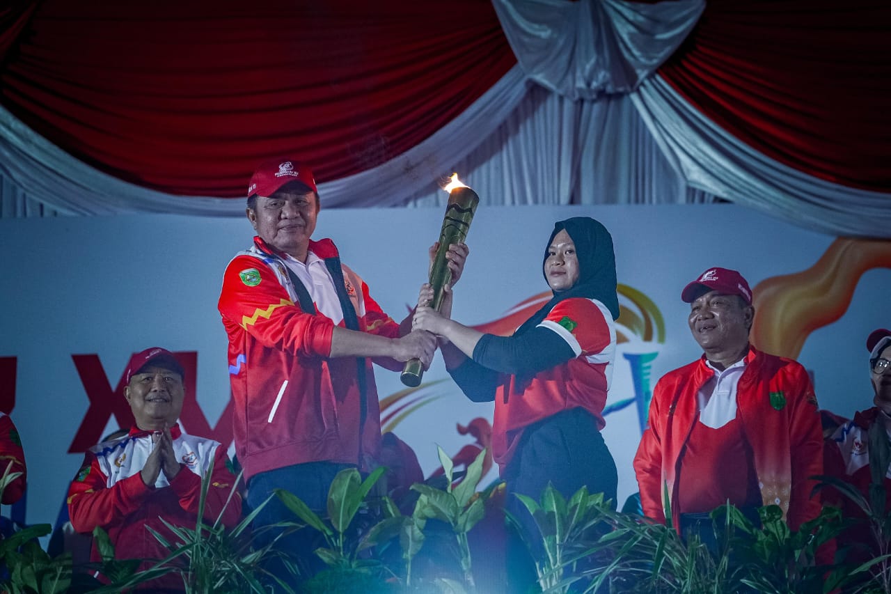 Porprov XV Sumsel Tahun 2025 di Muba Resmi Dibuka, Gubernur HD Minta KONI Jeli Temukan Atlet Andal