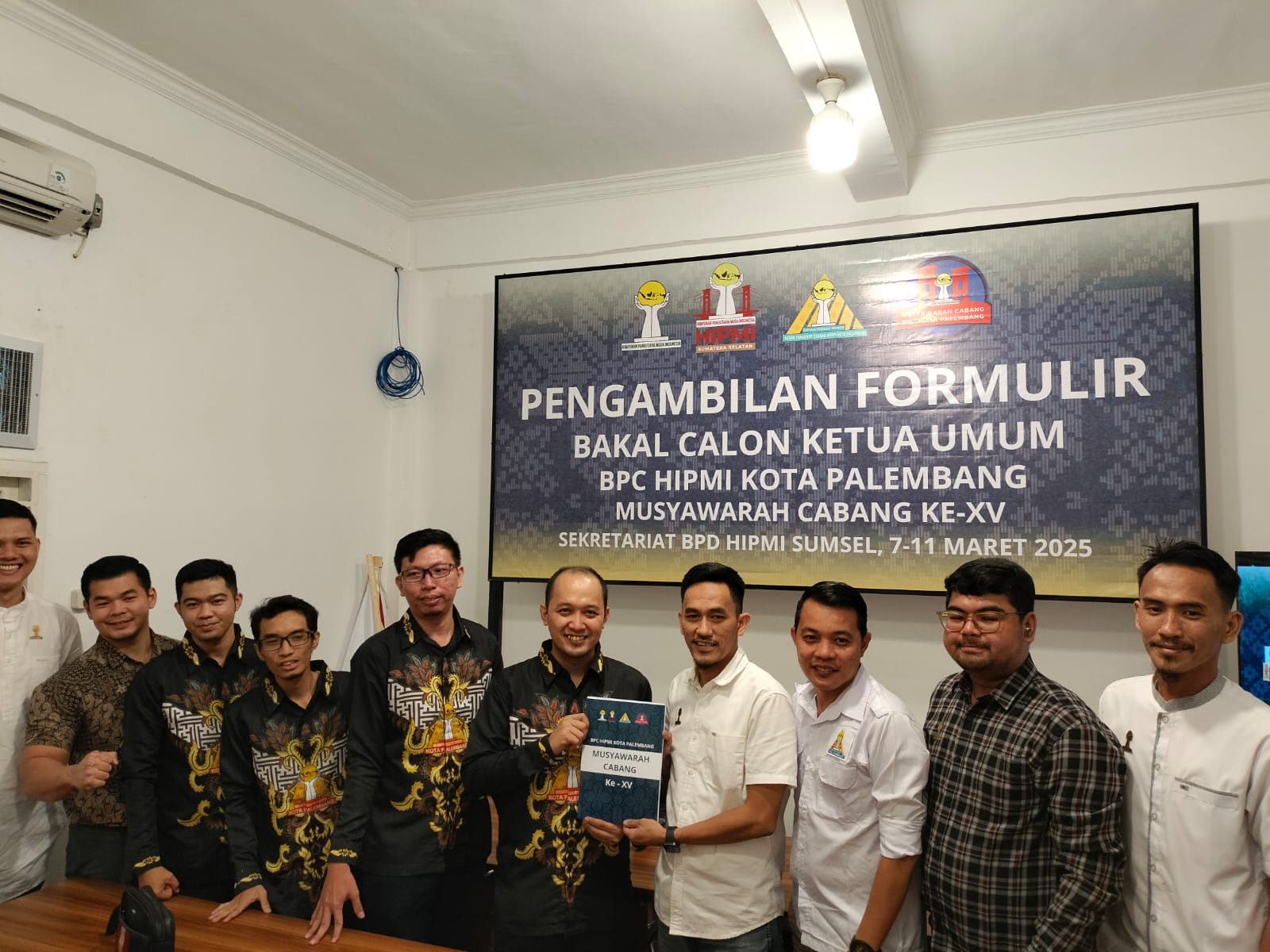 Peby Anggi Pratama Daftarkan Diri Sebagai Calon Ketua Umum HIPMI Kota Palembang 2025-2028