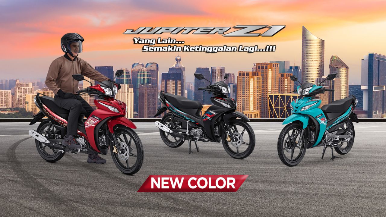 Yamaha Jupiter Z1: Motor Bebek Sporty dengan Performa Andal untuk Harian, Ini Spesifikasinya