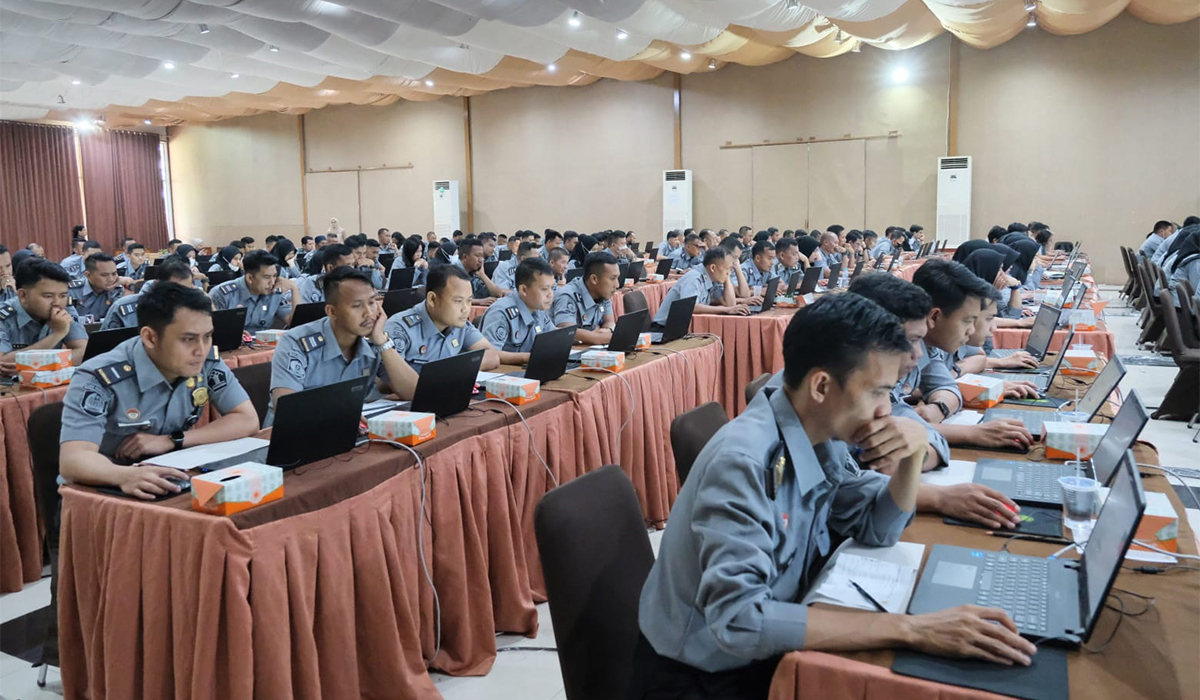 664 Pegawai Kemenkumham Babel Ikuti Penilaian Kompetensi, Ini Pesan Kakanwil Harun