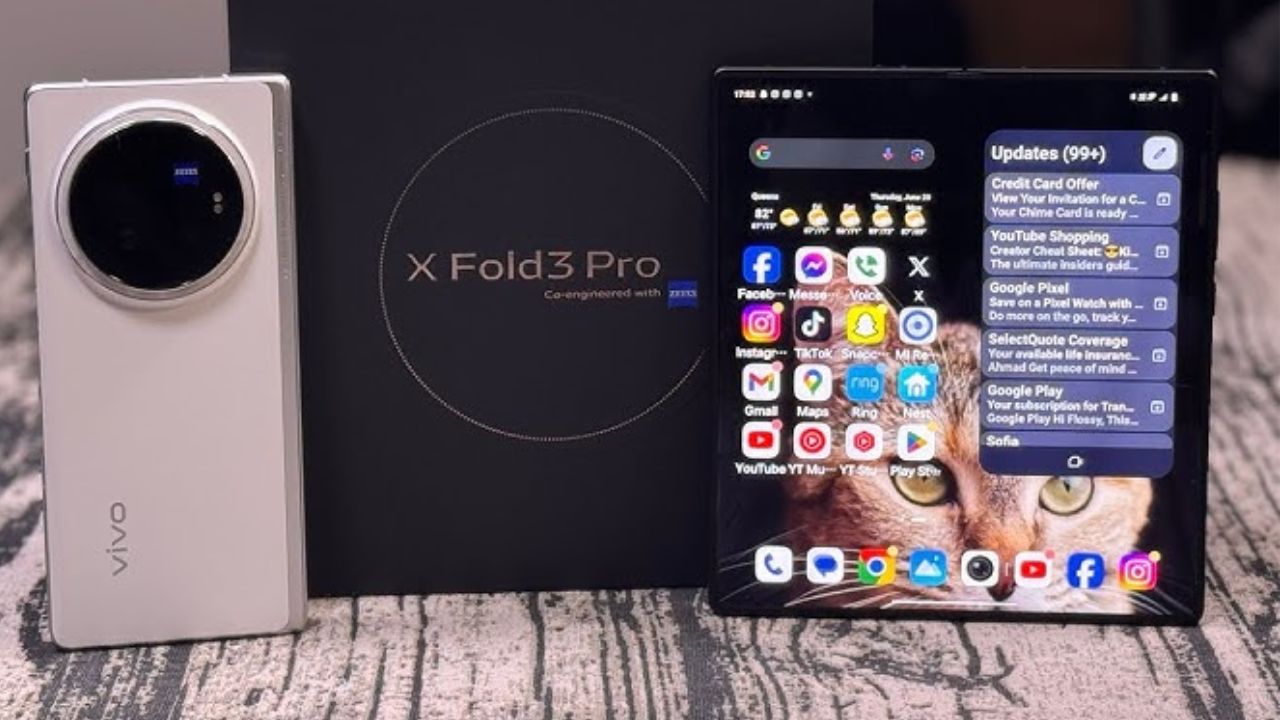 Vivo X Fold 3 Pro, Ponsel Lipat Kamera Mumpuni dan Baterai Tahan Lama Kini Hadir dengan Harga Kian Terjangkau