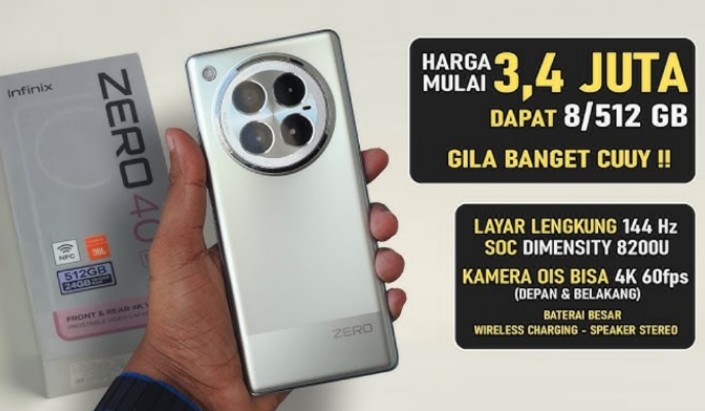 Infinix Zero 40 5G Hadirkan Fitur Paling Canggih, Dibekali Aplikasi Arsitektur Digital