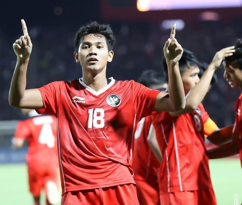 Seru, Babak Pertama Timnas U-22 Indonesia Lawan Tuan Rumah Kamboja Imbang 1-1
