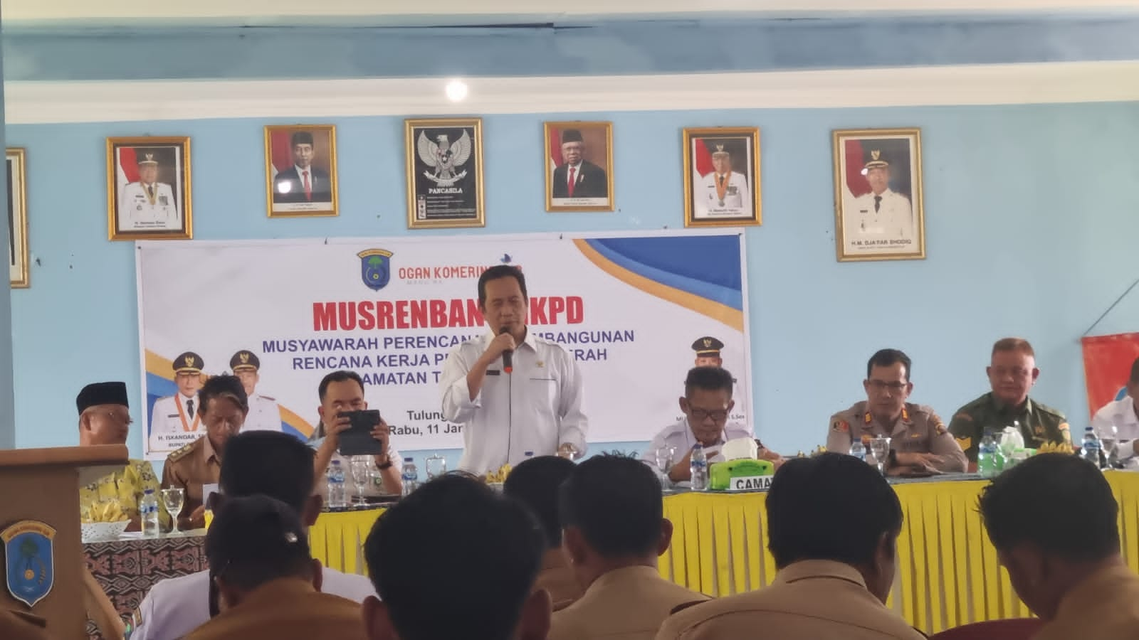 Kecamatan Tulung Selapan Kabupaten OKI Banyak Terima Usulan di Musrenbang, Salah Satunya Gedung Paud