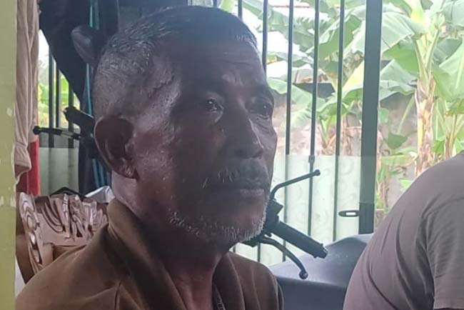 Usai Mengantar Menantu ke Pasar Km 5 Palembang, Abdul Rahman Dibegal 4 Orang Berparang
