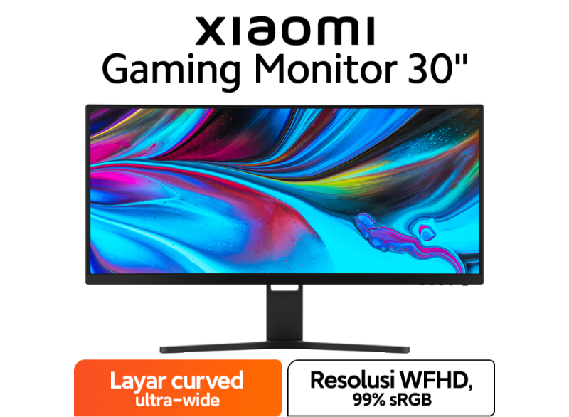 Xiaomi Mi Curved Gaming Monitor: Dibekali Layar Melengkung 1500R Bikin Visual Makin Menarik