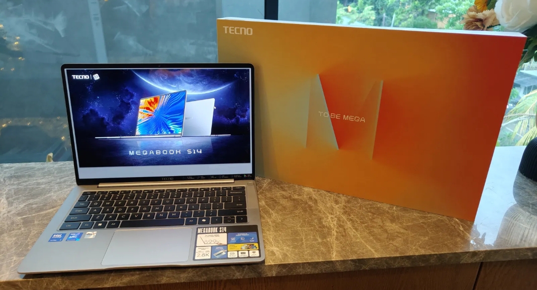 TECNO MEGABOOK S14: Laptop Tipis dengan Intel Core Ultra 5 125H