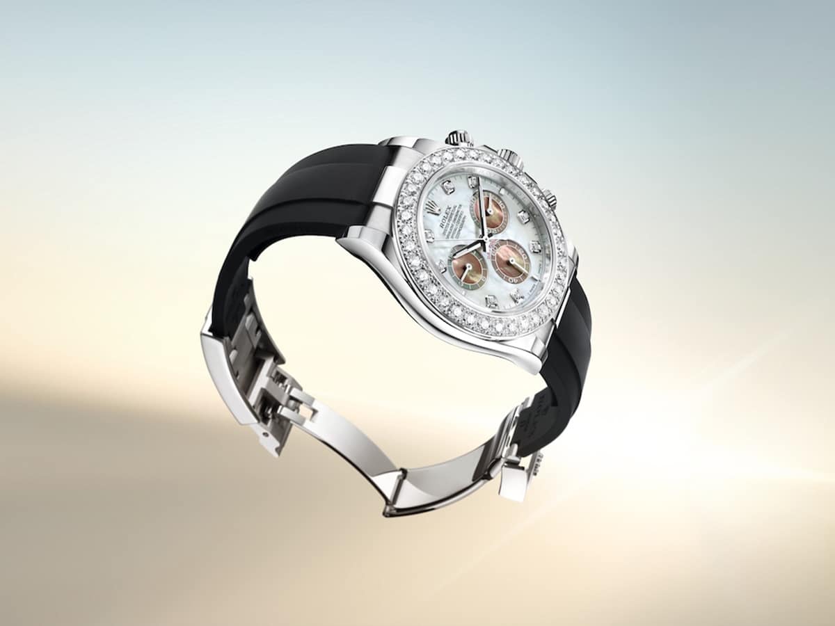 Jam Tangan 1 Miliar! Rolex White Gold Oyster Perpetual Cosmograph Daytona, Kemewahannya Gak Ada Tandingan 