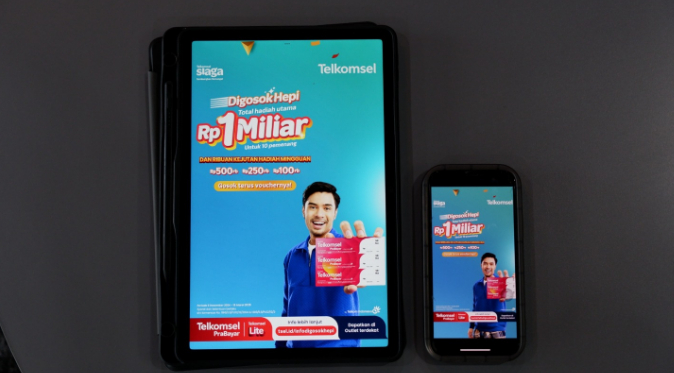 Yuk Ikutan! Program 'Digosok Hepi' by Telkomsel Berhadiah Hingga Rp1 Miliar, Begini Caranya