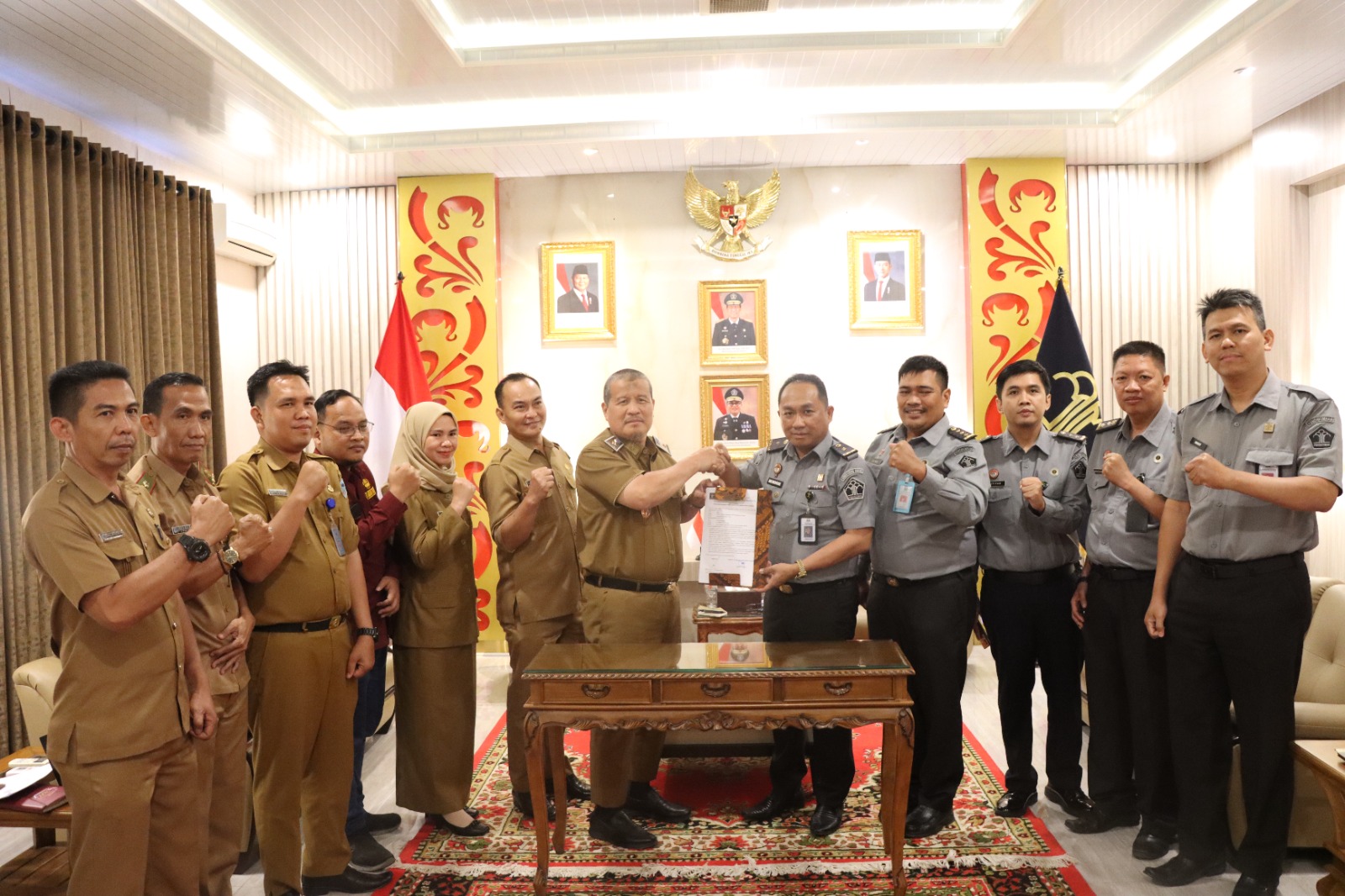 Kemenkum Sumsel Gelar Rapat Harmonisasi Tiga Raperbup Strategis untuk Kemajuan Kabupaten Lahat